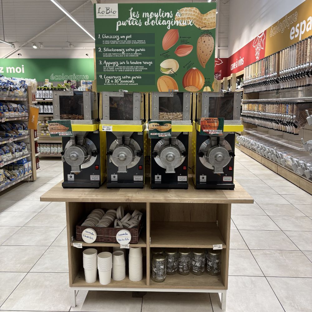 Les machines à purée vrac